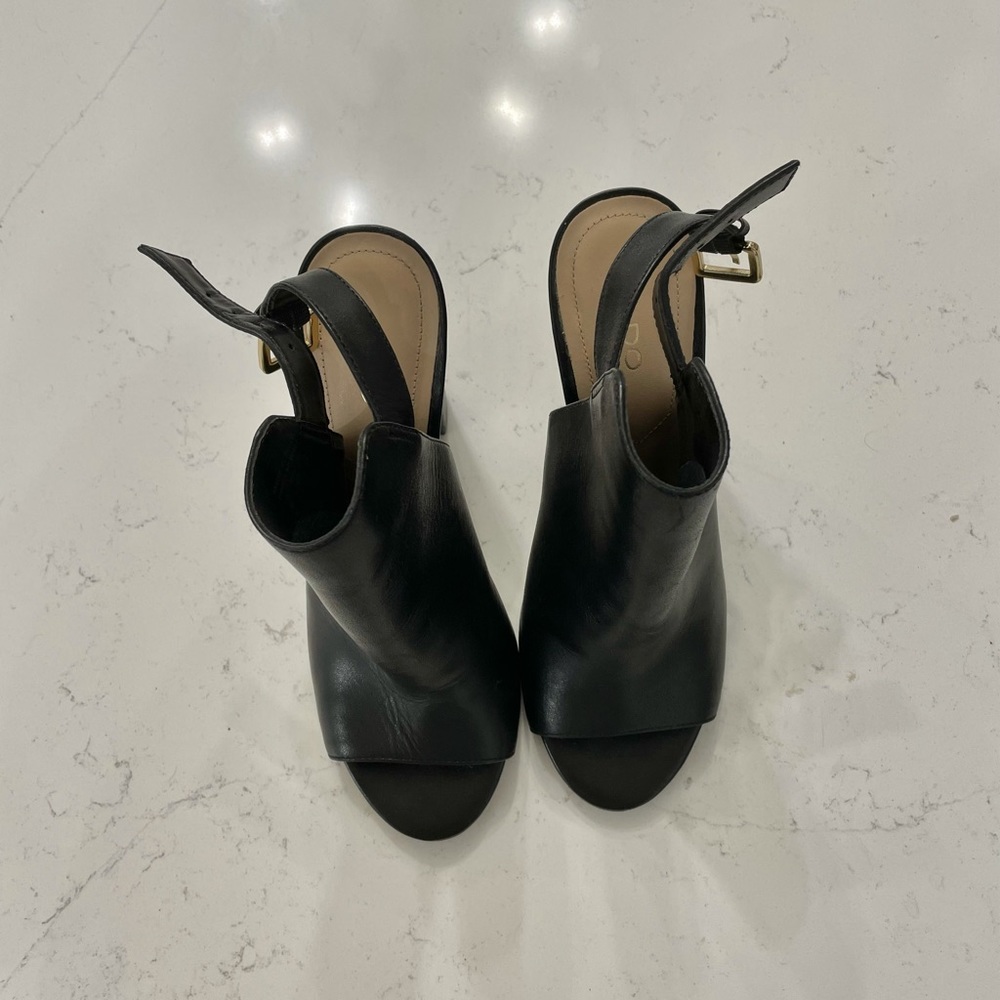 Aldo Open Toe Heel